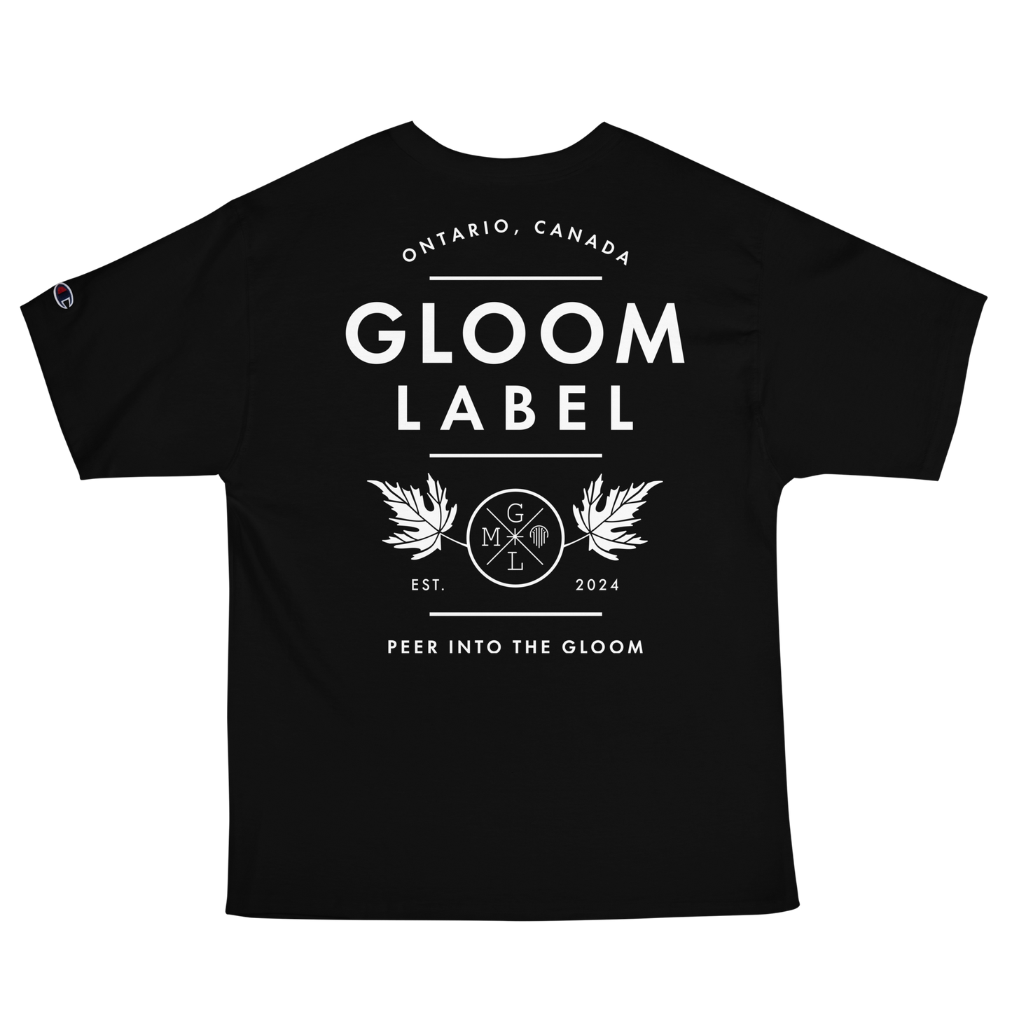 Gloom Label Backprint Champion™ T-Shirt