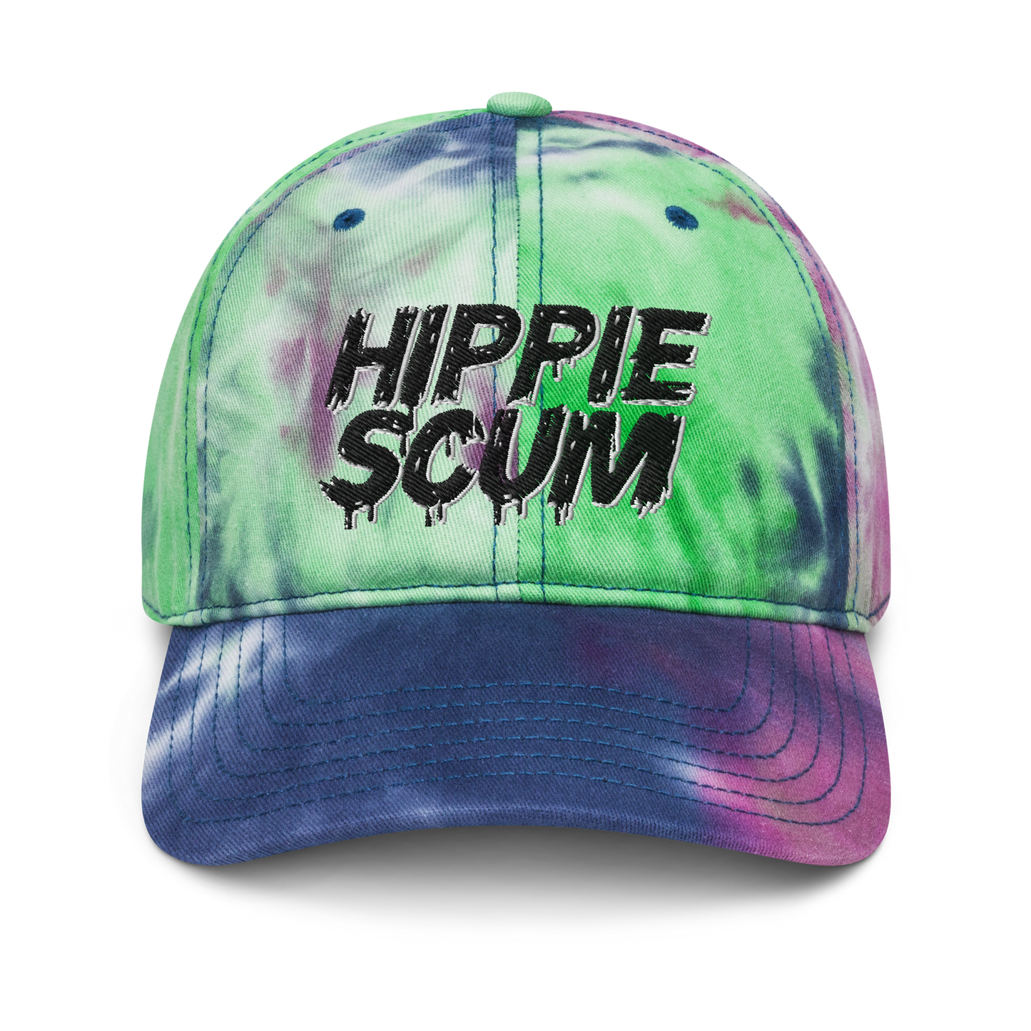 Hippie Scum Tie Dye Cap